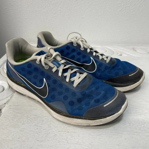 Nike Lunarswift + 2 running style sneakers 443840-400 Blue spark - Picture 2 of 11
